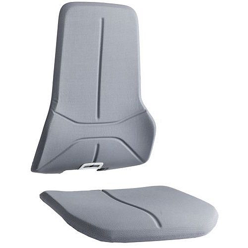 Náhradní polstrování pro židle Bimos Neon, potah Supertec, šedá