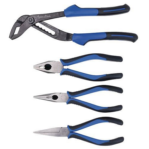 Sada kleští Manutan Expert, 4 ks