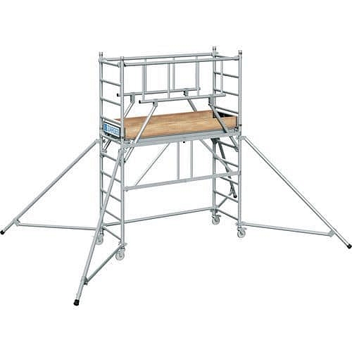 Pojízdné hliníkové lešení Zarges PaxTower S-PLUS 1T, vel. 2