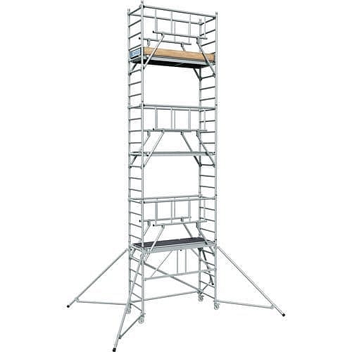 Pojízdné hliníkové lešení Zarges PaxTower S-PLUS 1T, vel. 6