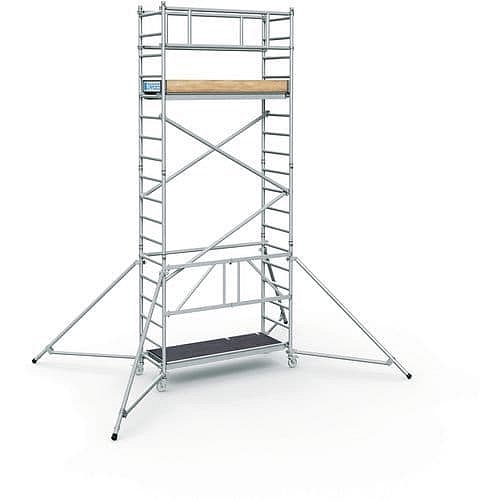 Pojízdné hliníkové lešení Zarges PaxTower 1T, vel. 4