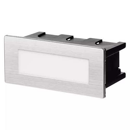 LED orientační vestavné svítidlo AMAL 123×53, 1,5W teplá bílá, IP65