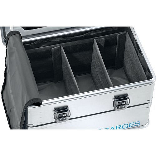 Taška s dělícími příčkami k přepravním boxům Zarges K 424 XC, 750 x 635 x 410 mm