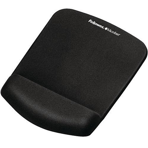 Ergonomická podložka pod myš s opěrkou zápěstí, černá - Fellowes