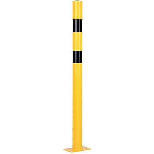 Kovový zahrazovací sloupek na základně Dancop, průměr 76 mm