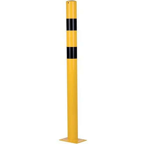 Kovový zahrazovací sloupek na základně Dancop, průměr 89 mm