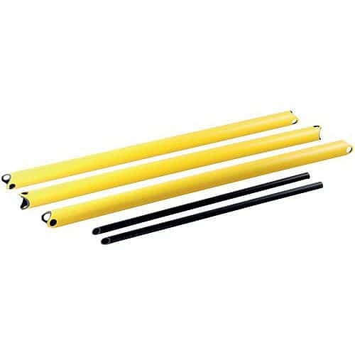 Trubkové lišty pro modulární flexibilní zábranu Delta, sada 3 kusů, 350 mm
