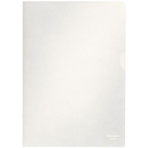 Transparentní zakládací obaly L, krupičkové, 100 ks