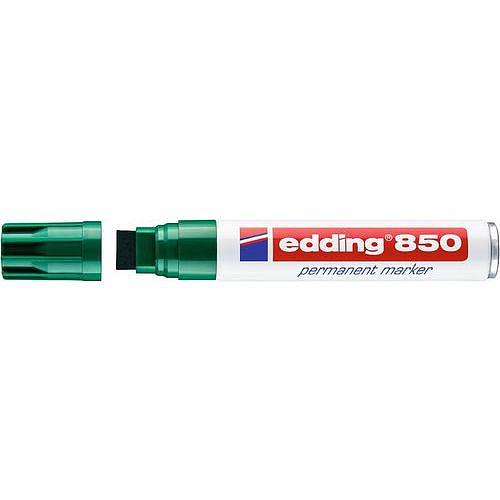 Permanentní popisovač Edding 850, zelený