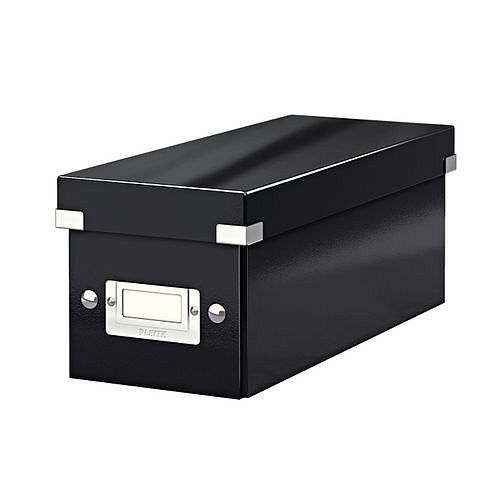 Ukládací box na CD Leitz, černý