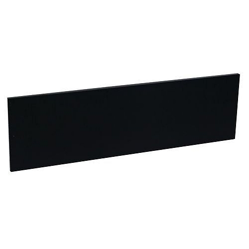 Přídavná police, 119,5 cm, černá