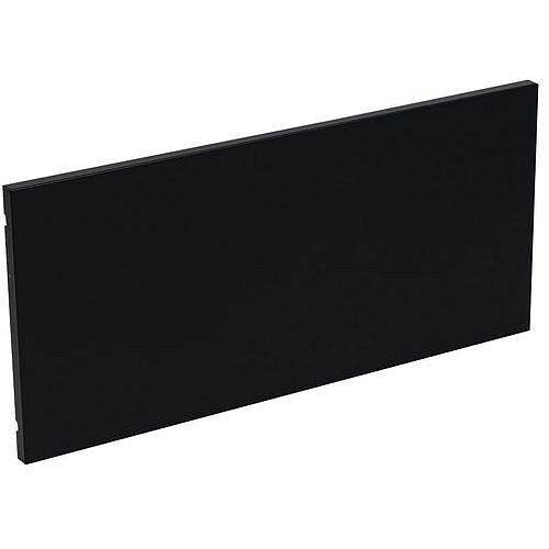Přídavná police, 100 cm, černá
