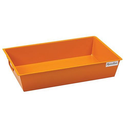 Ocelová záchytná vana Manutan Expert, kapacita 40 l