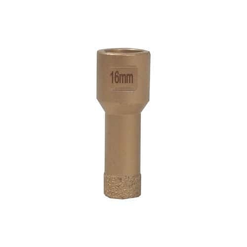 TOPTRADE korunka vykružovací, diamantová, M14, O 16 mm