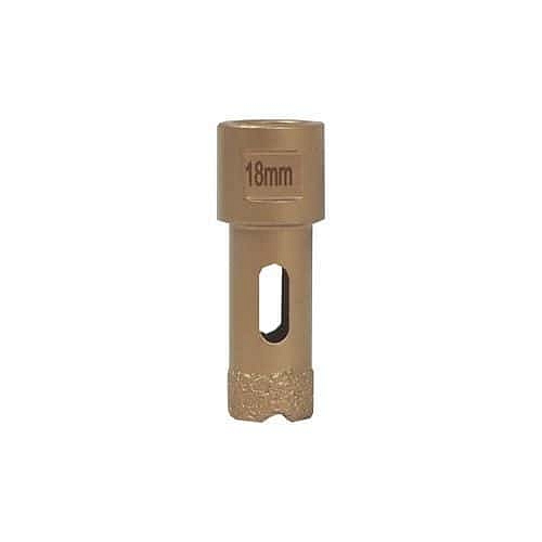 TOPTRADE korunka vykružovací, diamantová, M14, O 18 mm