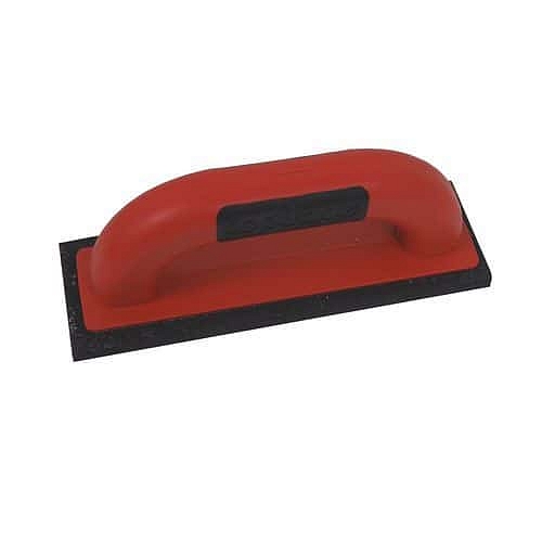 TOPTRADE hladítko ABS, špaletové, mikropryž, PROFESSIONAL, 220 x 65 x 8 mm