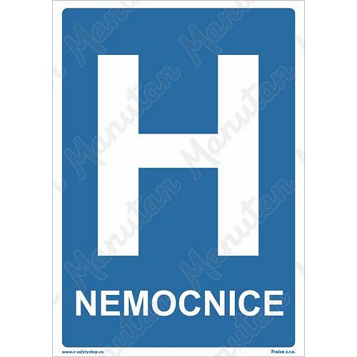 Nemocnice, plast 210 x 297 x 0,5 mm A4