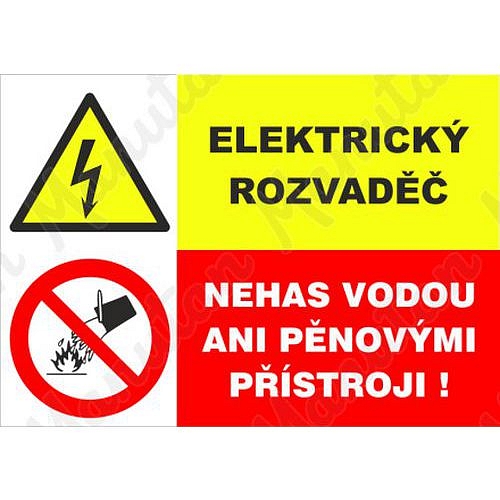Elektrický rozvaděč, plast 210 x 148 x 0,5 mm A5