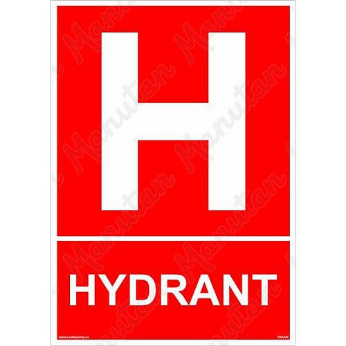 Hydrant, plast 148 x 210 x 2 mm A5