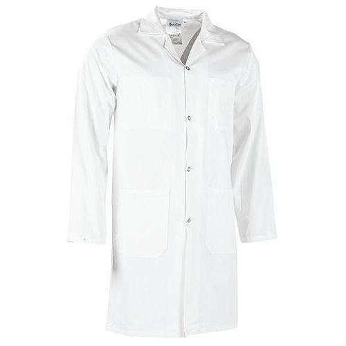 Pánský bílý plášť Manutan Expert, bavlna, vel. M