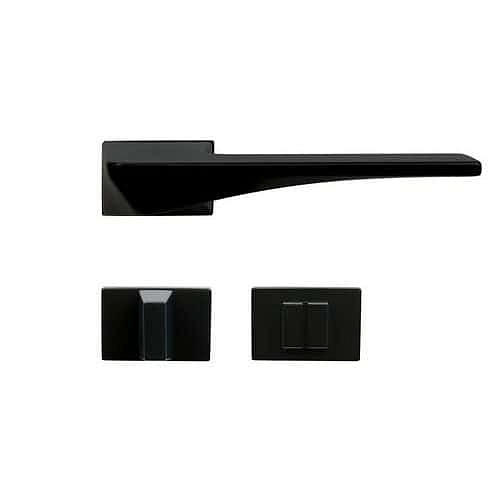 Interiérové kování Brennero.WC, černá