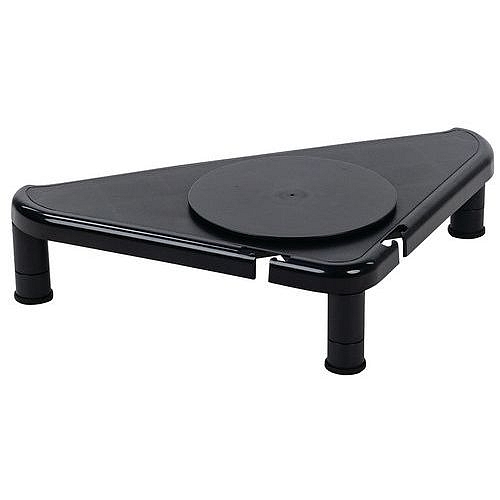 Rohový podstavec pod monitor, nosnost 36 kg