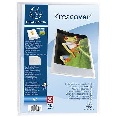 Katalogová kniha Kreacover A4, 40 l