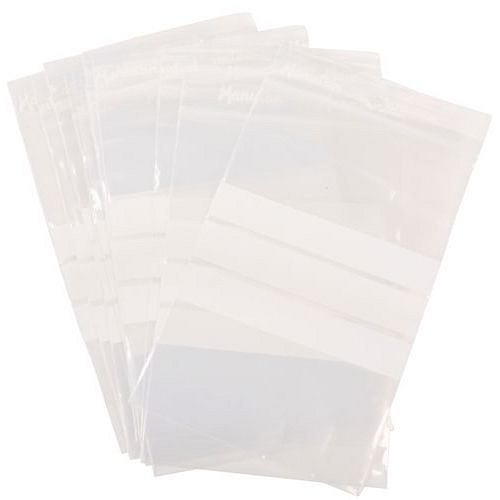 Popisovatelné sáčky se zipem Manutan Expert, 120 x 80 mm, 1 000 ks