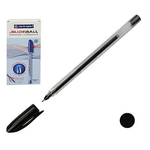 Propiska jednorázová CENTROPEN 2215, černá