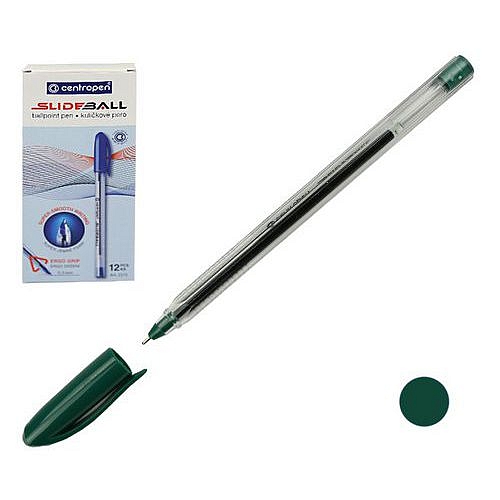 Propiska jednorázová CENTROPEN 2215, zelená
