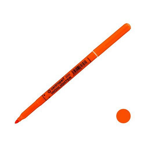 Zvýrazňovač CENTROPEN 2532, oranžový