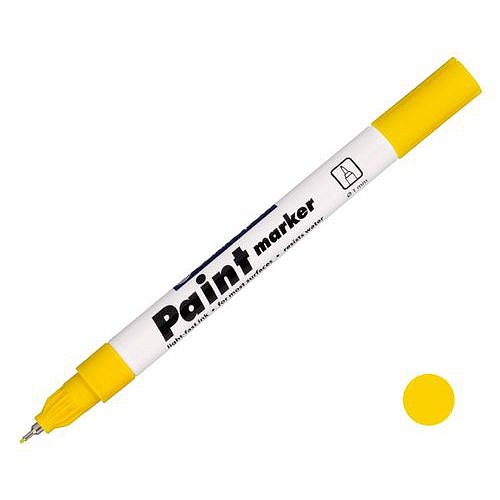 Popisovač CENTROPEN 9211 LAKOVÝ, žlutý