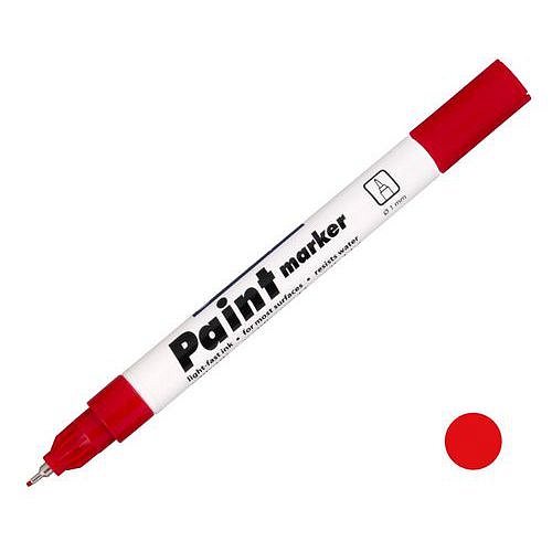 Popisovač CENTROPEN 9211 LAKOVÝ, červený