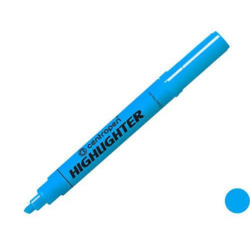 Zvýrazňovač CENTROPEN 8552 (8852), modrý