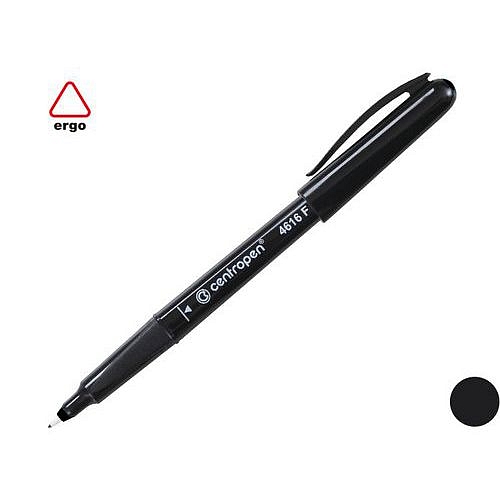 Popisovač CENTROPEN 4616 CD liner, černý