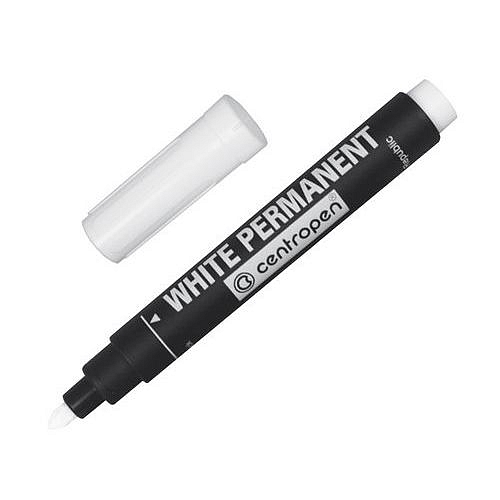 Popisovač CENTROPEN 8586, bílý
