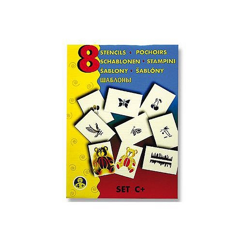 Šablony na foukací fixy CENTROPEN set C+