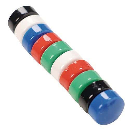 Barevné kulaté magnety, průměr 12 mm, mix barev