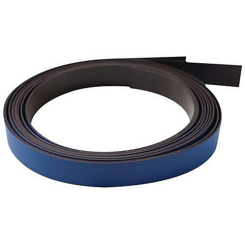 Magnetické pásky pro plánovací tabule, modré