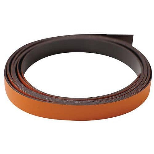 Magnetické pásky pro plánovací tabule, oranžové