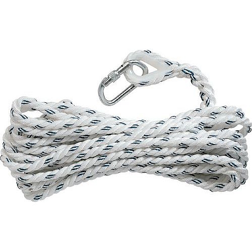 Bezpečnostní lano s karabinou Deltaplus, 20 m