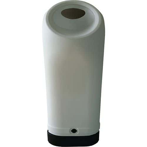 Odpadkový koš s nožním pedálem Balloon 70 l bílý/černý