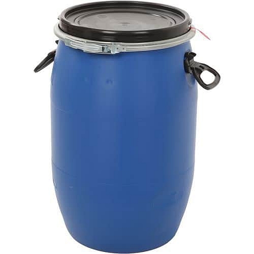 Plastový sud 60 l modrý