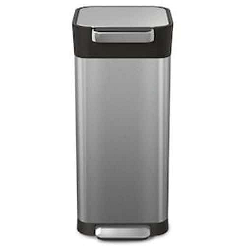 Odpadkový koš Intelligent Waste Titan Slim 20 l Joseph stříbrný