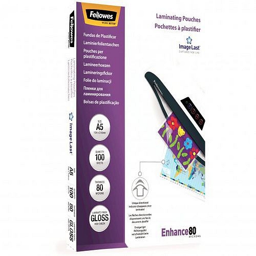 Laminovací fólie Fellowes A5 80 mic ImageLast lesklé