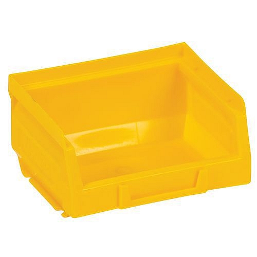 Plastový box Manutan Expert  5,5 x 10,3 x 9 cm, žlutý