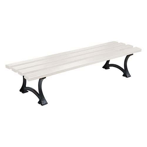 Parková lavička Summer, bílá