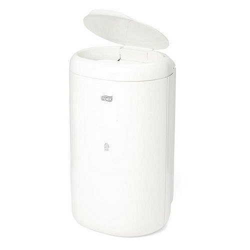 Odpadkový koš Tork plastový 5 litrů, bílý