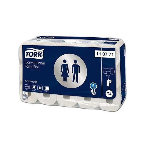 Toaletní papír Tork Advanced 2vrstvy 400útržků, 30ks