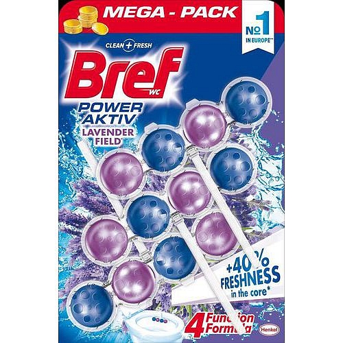 BREF WC power activ gel 3x50gr